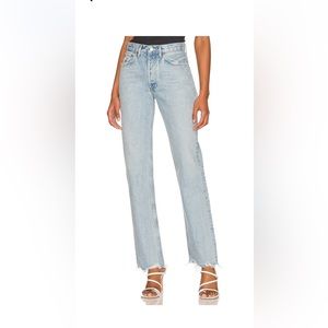 AGOLDE Lana Straight in Curio